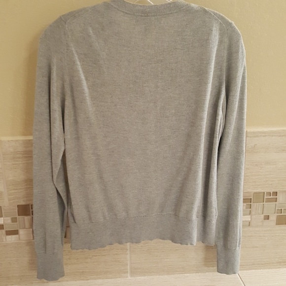 Silk Cashmere Sweater Cardigan - Picture 5 of 7